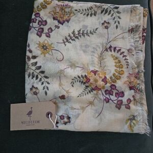 Melt Lotus Floral Scarf 72" X 36"